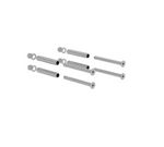 Kit de montage fixation à crochets - Pour hauteur de montant 73 mm