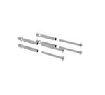 Kit de montage fixation à crochets - Pour hauteur de montant 85 mm