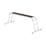 Revêtement en bois pour échelles à usage multiple en 4 parties 031314