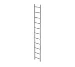 Échelle de puits en acier galvanisé à chaud, largeur intérieure 400 mm - 11 barreaux