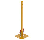 Système de garde-corps - Tube rond AL Ø 40 x 3 x 3'500