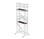 Echafaudage roulant ML standard plate-forme 0,75x1,80 m - Hauteur de plate-forme 4,10 m