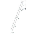 Deuxième main courante pour escalier 60° avec plate-forme - Adapté pour escalier 13 marches