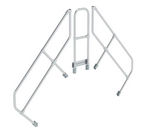 Deuxième main courante pour saut de loup 45° - Adapté pour 5 marches