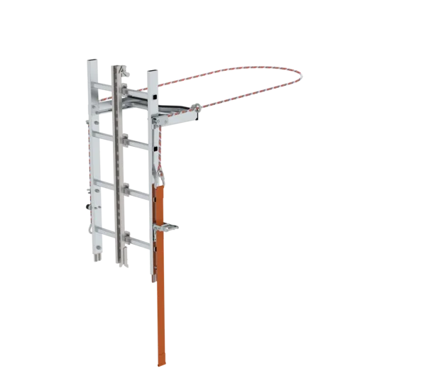 Échelle à un montant en acier galvanisé - Longueur 2'800 mm