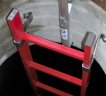 Echelle de puits en PRV