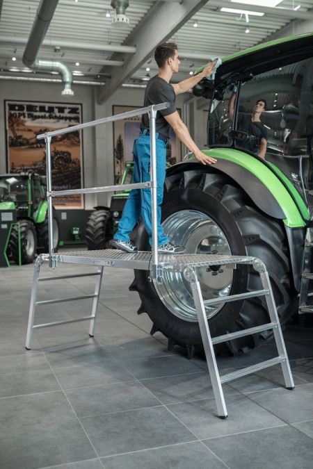 Plate-forme de travail pliable