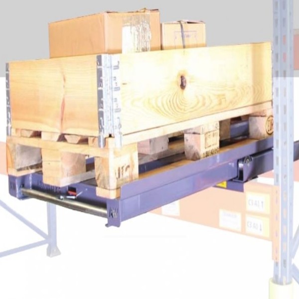 Tiroir à palette pour étagère à palettes